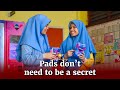 This sanitary pad vending machine is fighting period stigma