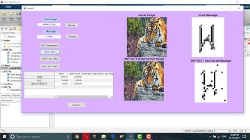 Digital Image Watermarking using matlab