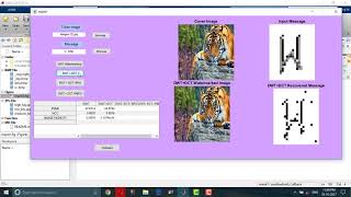 Digital Image Watermarking using matlab