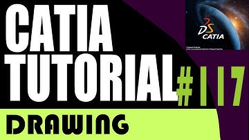 117 CATIA drawing Tutorial: Geometry Creation, Geometry Modification