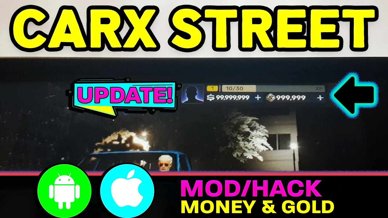 CarX Street Hack [2025] Unlimited MONEY, GOLD & UNLOCK ALL
