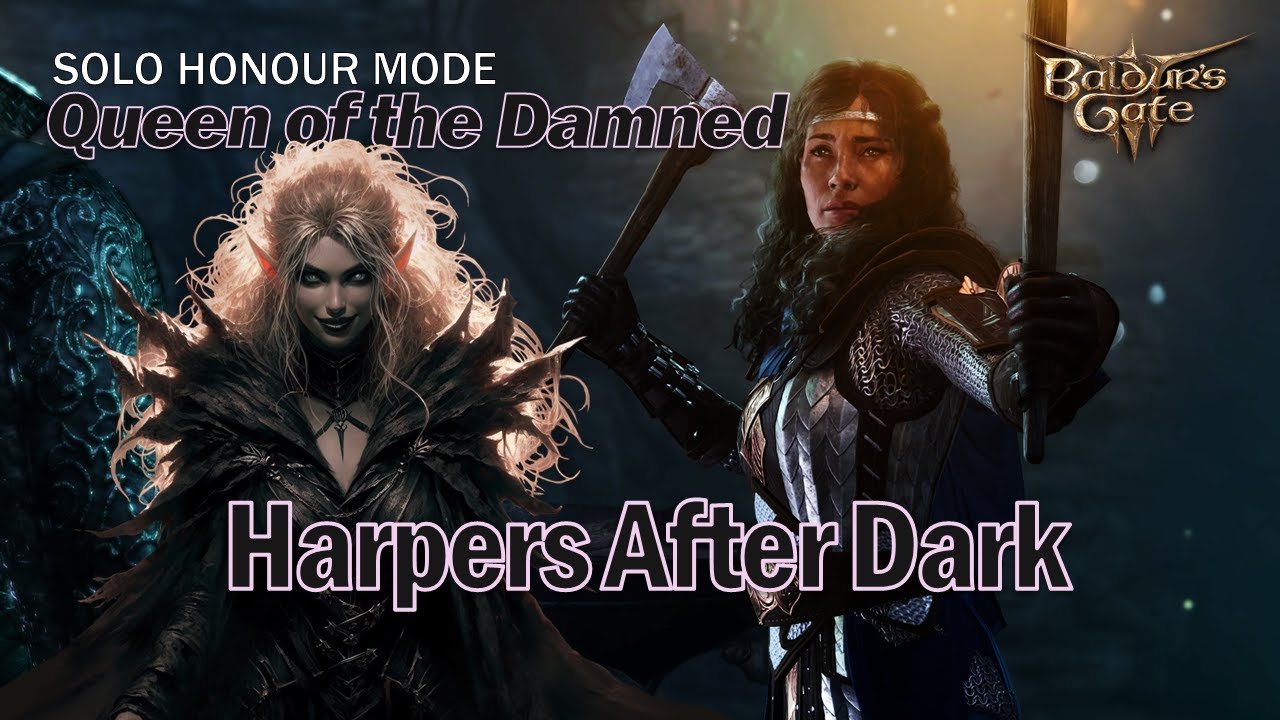 Solo Necromancer - Harpers in the Dark - Honour Mode - YouTube
