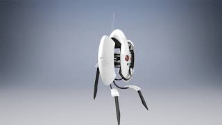 Portal turret fully working rendering