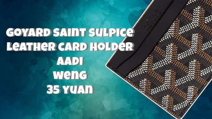 GOYARD St Pierre Cardholder LEGIT CHECK please! Price was very low but  stitching/pattern looks ok.. wanted to make sure before paying. Thanks in  advance guys!! [6 PICTURES] : r/DesignerReps