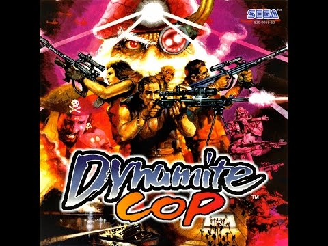 Dynamite Cop Dreamcast Coop 2 Players 