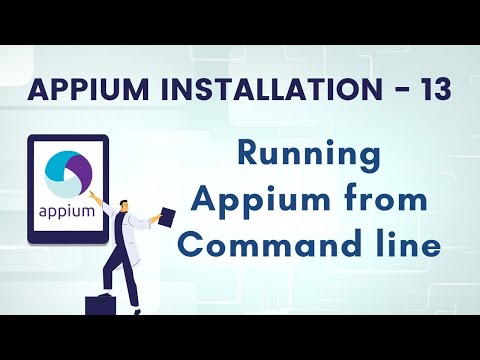 Running Appium from Command line | Appium Installation for Android -13
