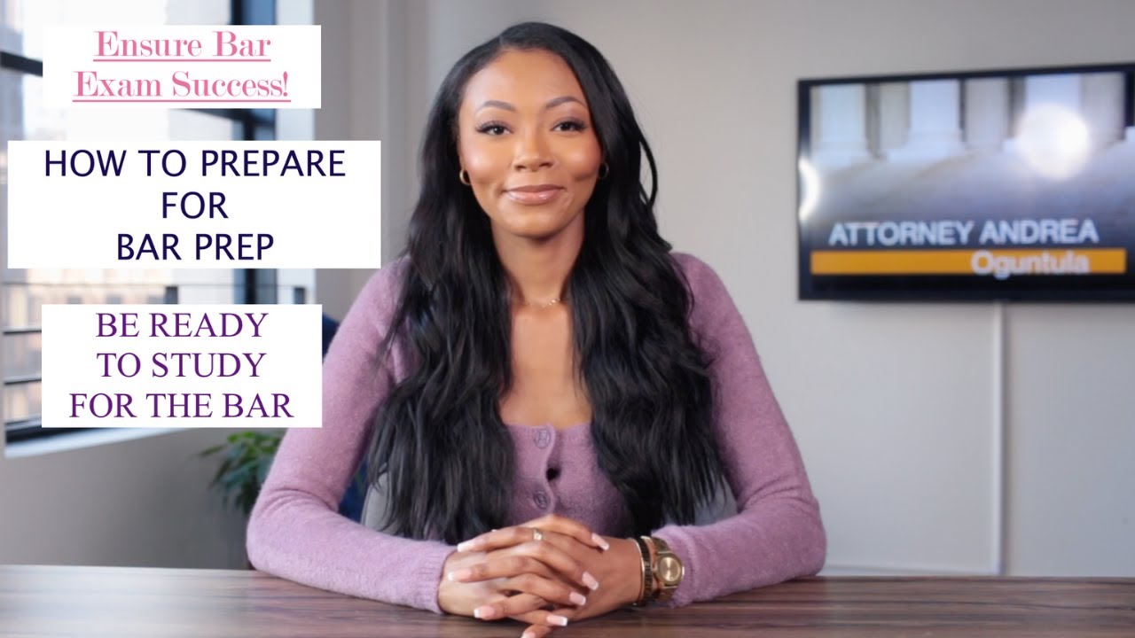 How to Prepare for Bar Prep: One month until the Bar EXAM?!