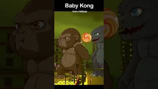 Baby Kong & Mini Kong With Their Lollipops