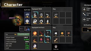 Mercenary Flame Build vs Benedict 10 Dungeon Slasher 