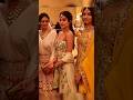 Sridevi's daughter Khushi Kapoor re-wears her mother Sridevi's old saree #shorts #youtubeshorts