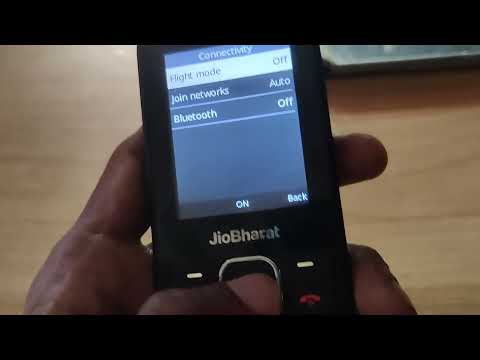 How to turn on and off flight mode in jio keypad model phones