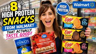 I Lost So Much FAT Eating These 8 High Protein Snacks from Walmart