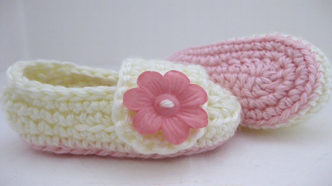 Crochet Baby Booties Pattern 3-6 Months 💓 ᴴᴰ - YouTube