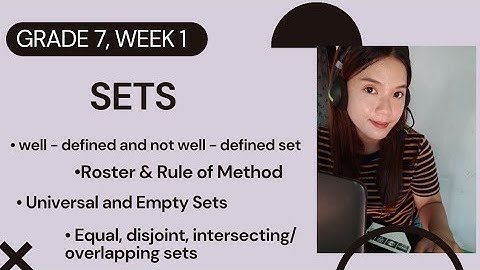 SETS | GRADE 7 MATH LESSON| 1ST QUARTER|WELL - DEFINED & NOT WELL- DEFINED SETS | SIMPLIFIED MATH