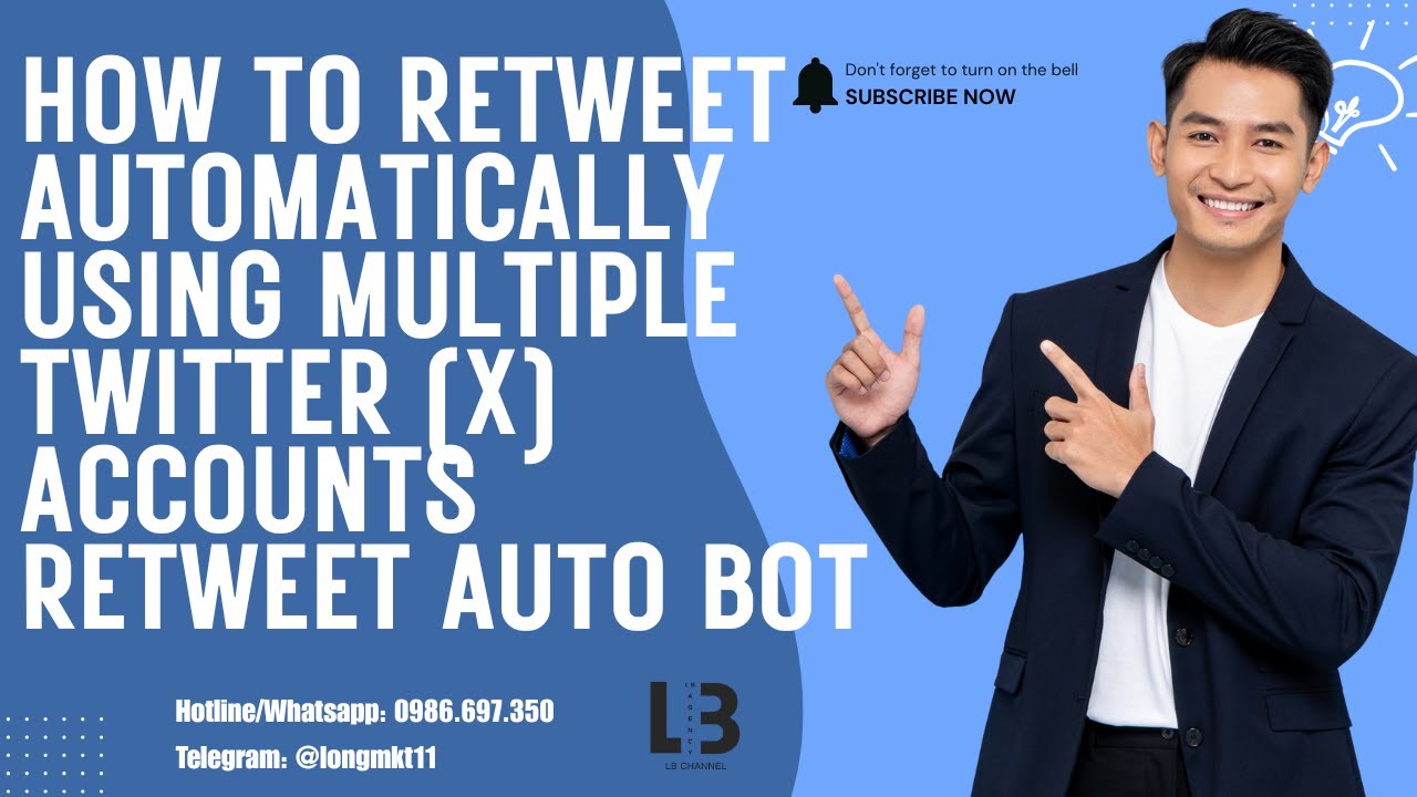 How To Retweet Automatically Using Multiple Twitter (X) Accounts ...