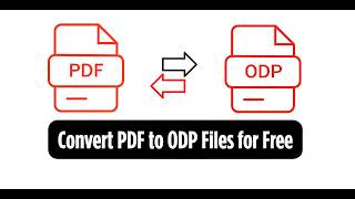 How to Convert PDF to ODP Online for Free | PDF to ODP Converter (2026) | No Signup Required