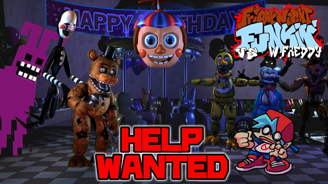 【FNF】有名ホラゲー「Five Nights at Freddy's」を再現した音ゲーがリアル過ぎた【ゆっくり実況】