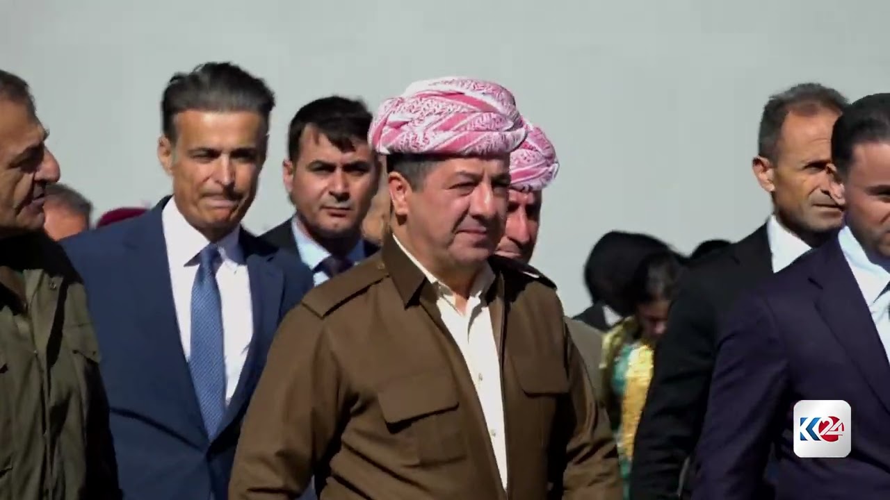 مسرور بارزاني يفتتح مشروع طريق حاجي عمران المزدوج بطول 2.5 كيلومتر