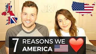 7 Things Brits LOVE About the USA! ❤ | American vs British