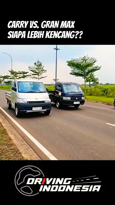 SUZUKI CARRY Vs. DAIHATSU GRAN MAX! 💪 SIAPA YANG LEBIH KENCANG?? #pov #granmax #carry #mobil #pickup