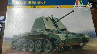 Italeri Crusader III AA Mk. I #italeri #crusader