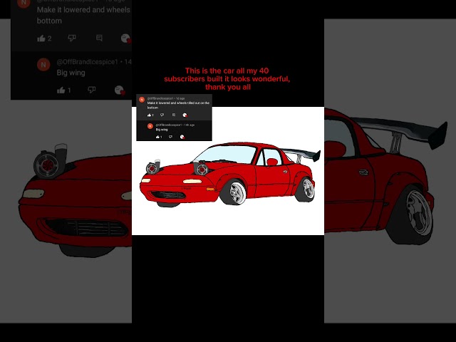 wonderful mazda miata build thank u all for 40 subs #art #music #cool #mazda #automobile #stance class=