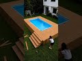 Transformation #PoolDeck #DIY #Backyard