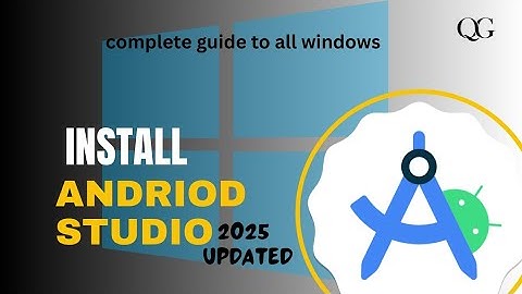 How to install Android studio on windows 11 [2025] updated || Download Android studio on windows 