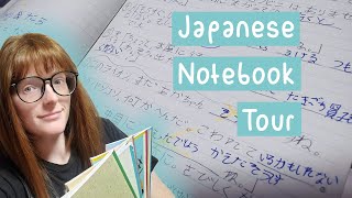 5 Years of Japanese Study Notebooks | Tour