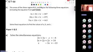 5th Year Maths (H) Masterclass 2025