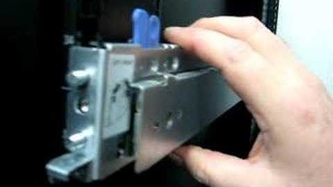 IBM Rails in an APC Server Rack