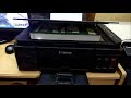 CANON PIXMA G2000 / G2002 / G2012 Ink Tank Printer Scan Copy Test