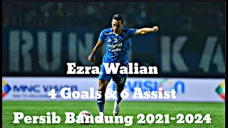 Ezra Walian 4 Goal & 6 Assist Persib Bandung 2021-2024