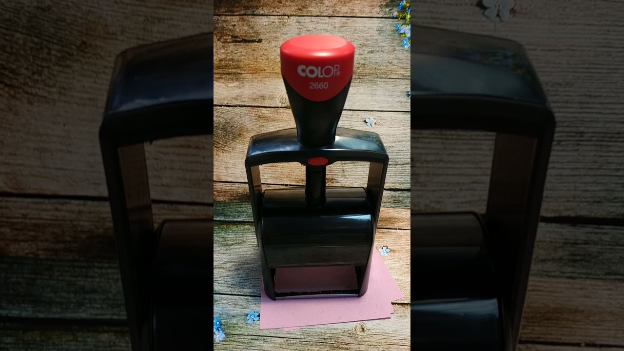 Автоматический штамп Colop 2660 датер со свободным полем