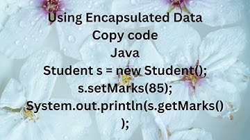 Java Encapsulation & Abstraction Explained Super Easily