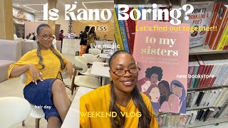 Living alone| is Kano boring?!! + ponytail slay + new bookstore + Kano customer service + Temu haul