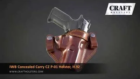 CZ P01 Holsters - TOP 5 Holster Tips From Craft Holsters