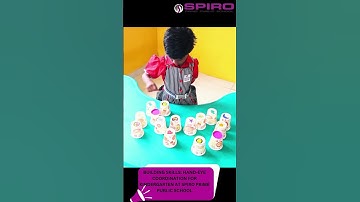 🌟 Building Strong Foundations: Hand-Eye Coordination for Kindergarten Kids at Spiro Prime Public