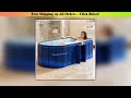 1PC Portable Bathtub Ice Bath Tub - Foldable Collapsible Bathtub for Adult Shower Bathroom Hot SPA