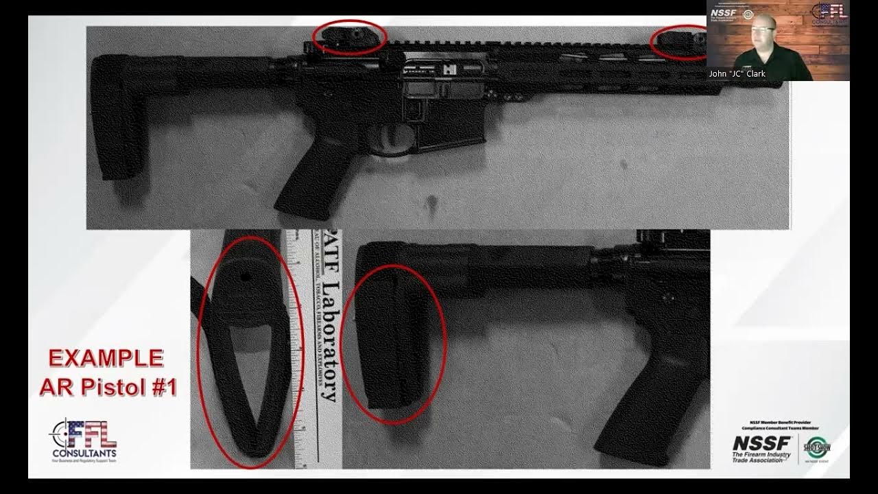 Arm Brace Ban Proposal Update DECEMBER 2022 FFL Consultants YouTube