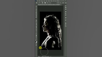 Split Rgb Channel Effect In Photoshop. | #short