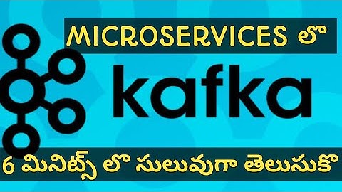Kafka : Learn about Kafka for micorservices in 6 mins | In Telugu | In 2023