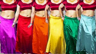 Satin Silk Petticoat Review Satin Petticoat For Saree Satin Petticoat