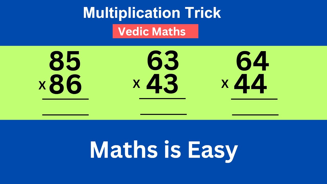 Vedic Maths For Beginners Speed Maths Tricks For Fast Calculation Vedic maths for beginners speed maths tricks for fast calculation