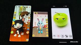 Talking Cat And Dog Echo Talking Rambut Poppy (Talk Echo Talking Apple Echo