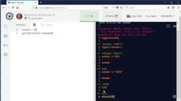 Python 3 - Variable Types & Casting