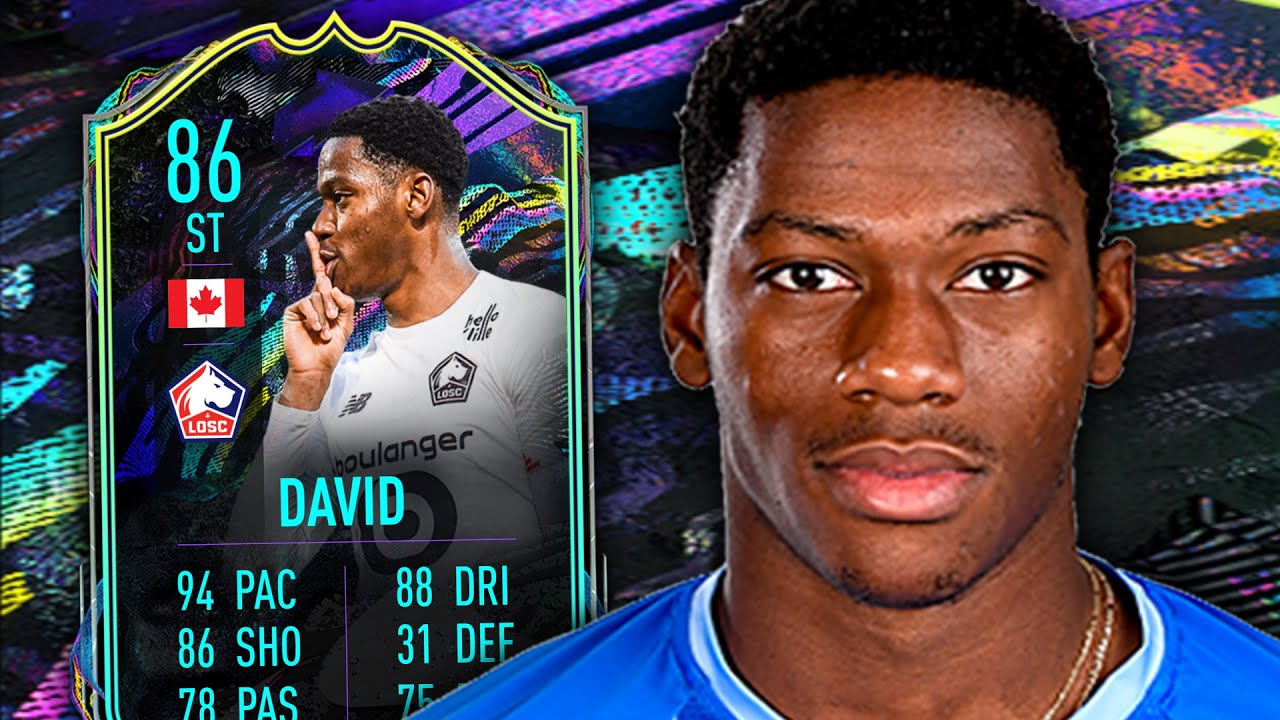 INSANE 🔥 FUTURE STAR 86 JONATHAN DAVID PLAYER REVIEW - FIFA 21 ULTIMATE TEAM