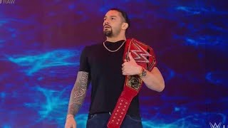 Roman Reigns Best Entry Ever With Mysterious Bgm Wwe Roman Reigns Wwe The Shield Wwe