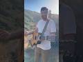 Note to self... don't try and record an acoustic cover of "Gorgeous" near a gun range