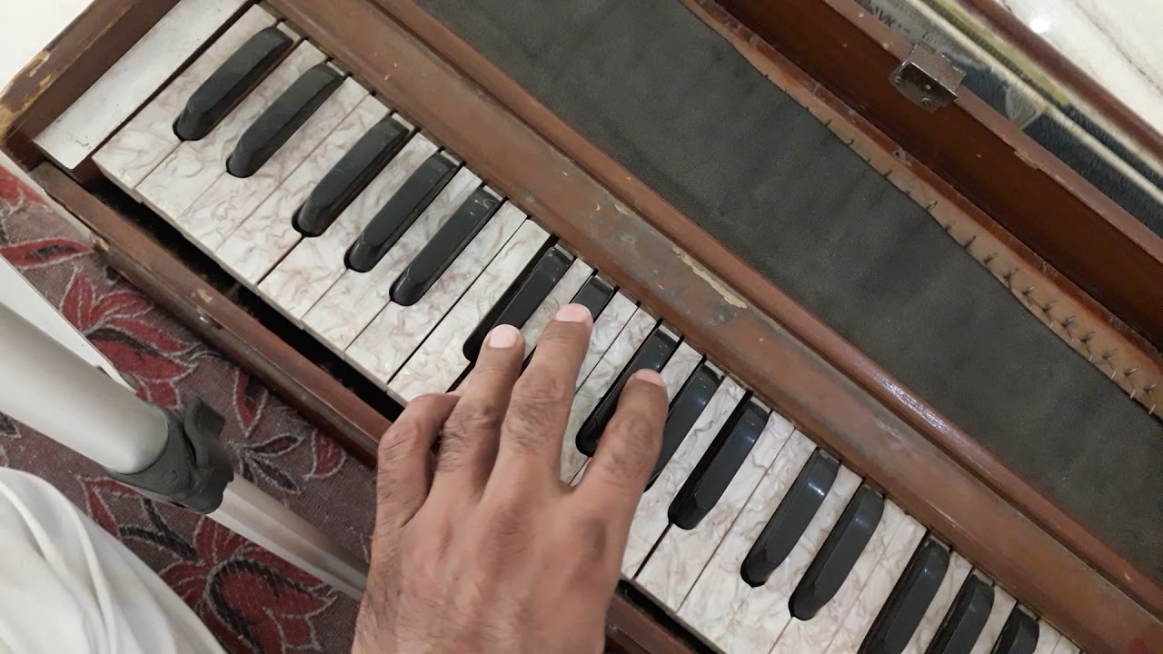 nagma lahra teen taal raag bageshri harmonium par sikhe